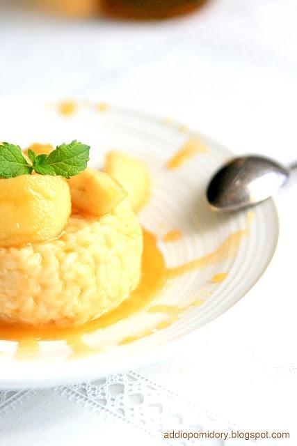 Risotto z cynamonem i karmelizowanymi jabłkami