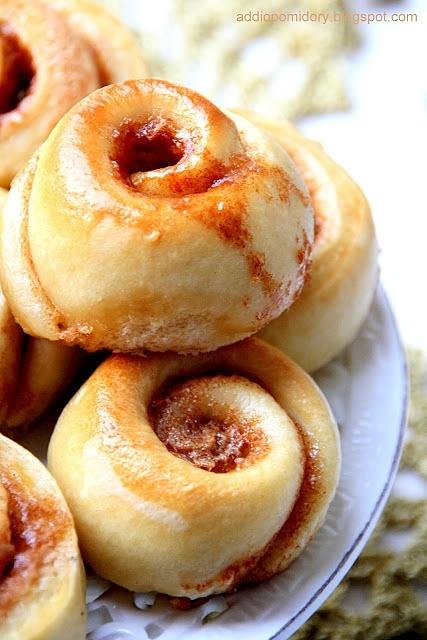 Brioches z cynamonem bez jajek