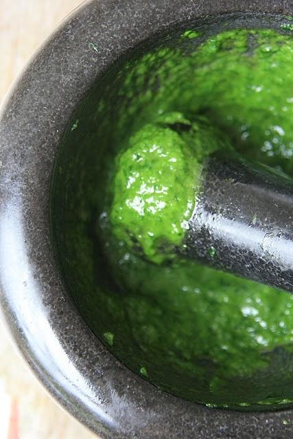 Soupe au pistou - zupa z bazylią i warzywami