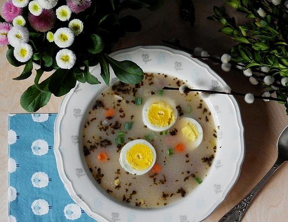 Wielkanocny żurek bez glutenu i laktozy