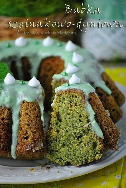 Babka szpinakowo-dyniowa