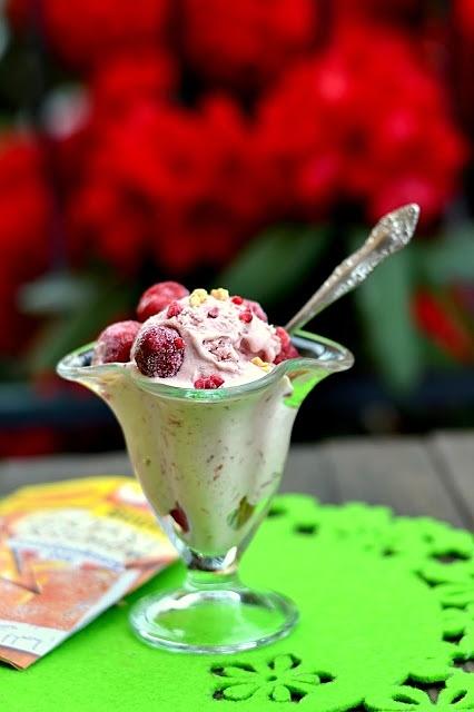 Lody budyniowo-malinowo-truskawkowe