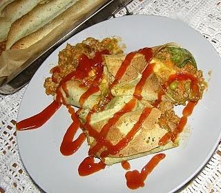 Tortilla mięsno-warzywna