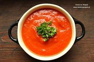 Zupa krem z pieczonej papryki