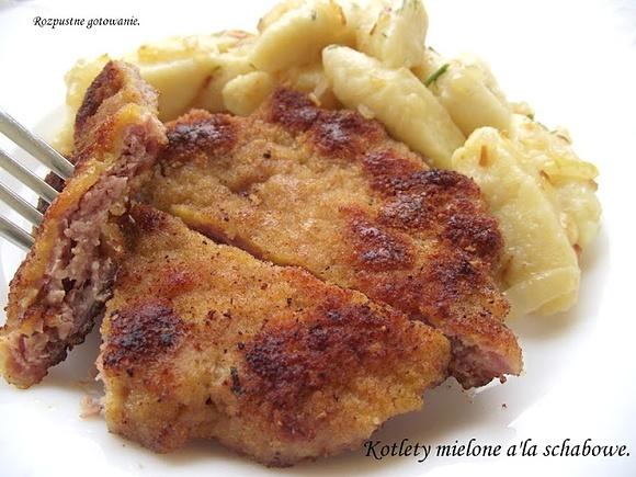 Kotlety mielone a'la schabowe