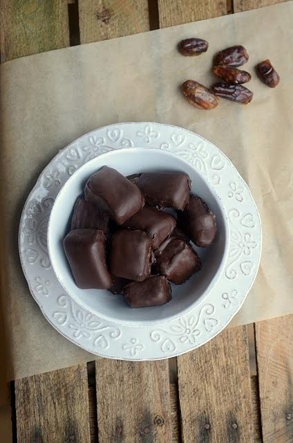 Wegańskie fudge w czekoladzie