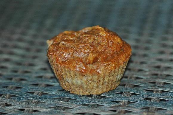 Bezglutenowe bananowe muffiny z czekoladowym nadzieniem