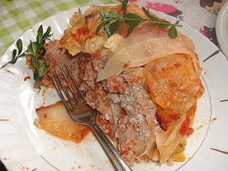 Zapiekanka gołąbkowa