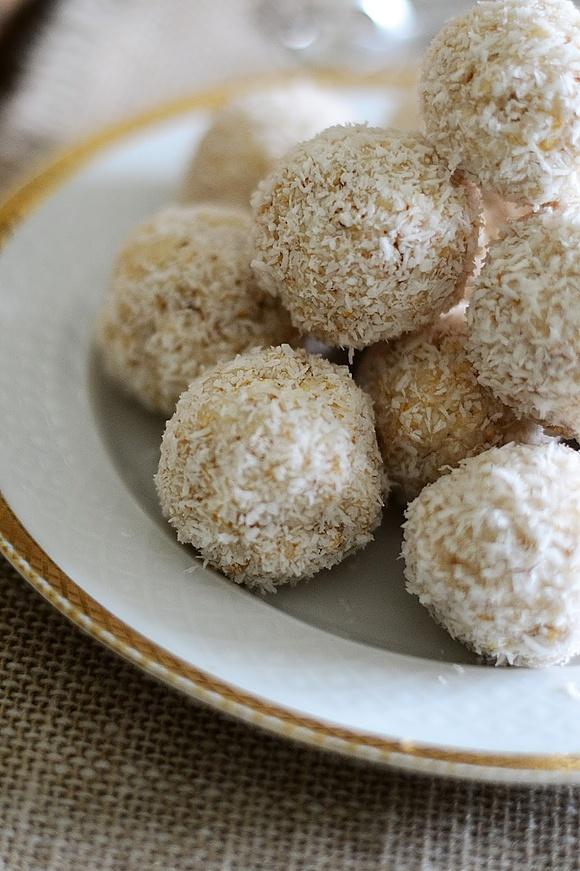 Fit pralinki kokosowe Rafaello z wafli ryżowych