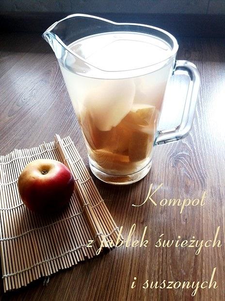 Kompot z jabłek na 3 sposoby