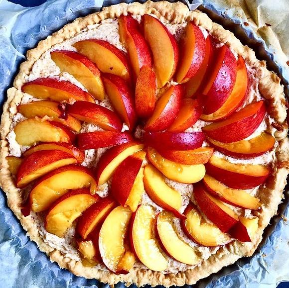 Tarta frangipane z owocami