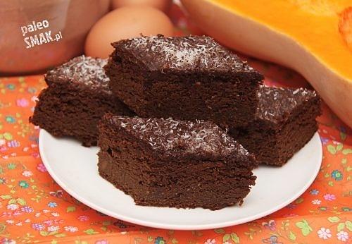 Brownie z dyni - ciasto czekoladowe paleo