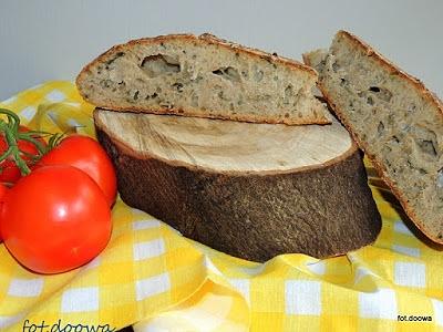 Chleb pszenny na zakwasie z pokrzywą