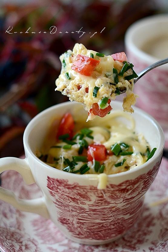 Omlet z mikrofalówki