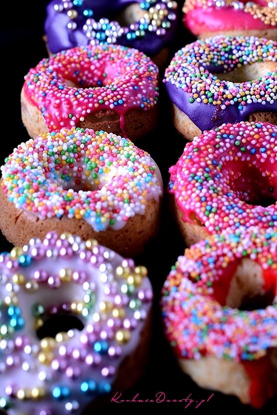 Pieczone mini donuty – pączki bez smażenia