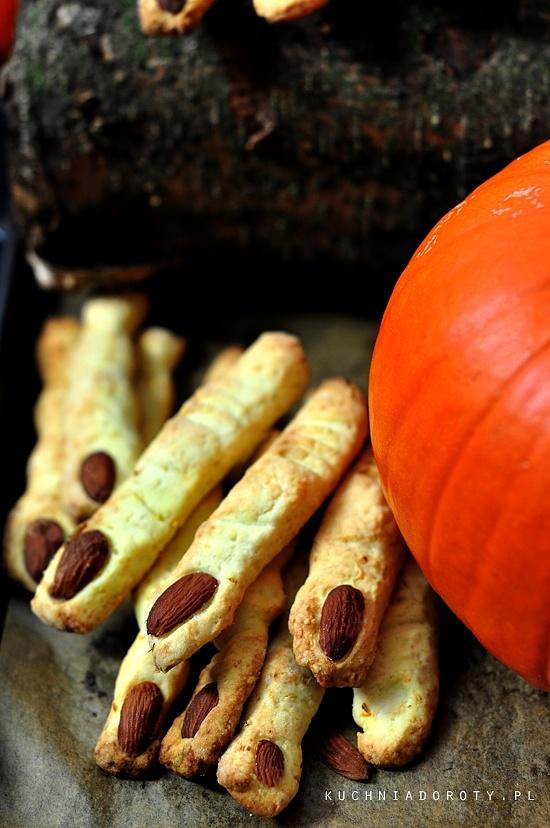 Paluchy baby jagi z kruchego ciasta na halloween