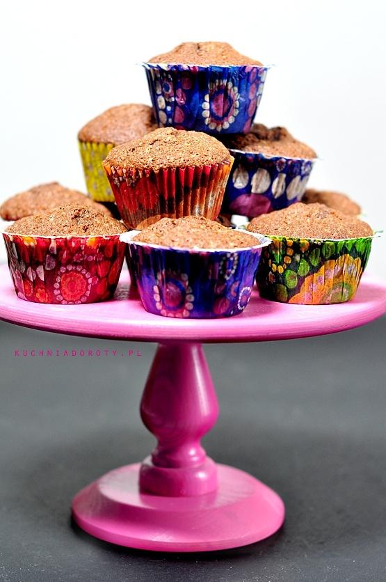 Muffinki bananowo czekoladowe