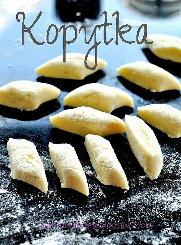 Kopytka domowe z ziemniaków i mąki