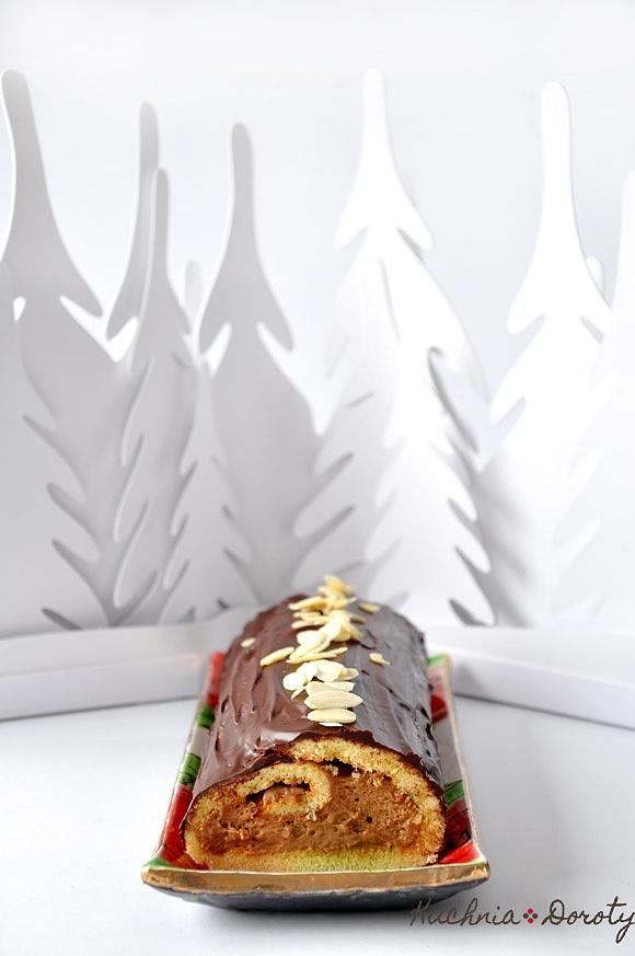 Rolada czekoladowa Bûche de Noёl