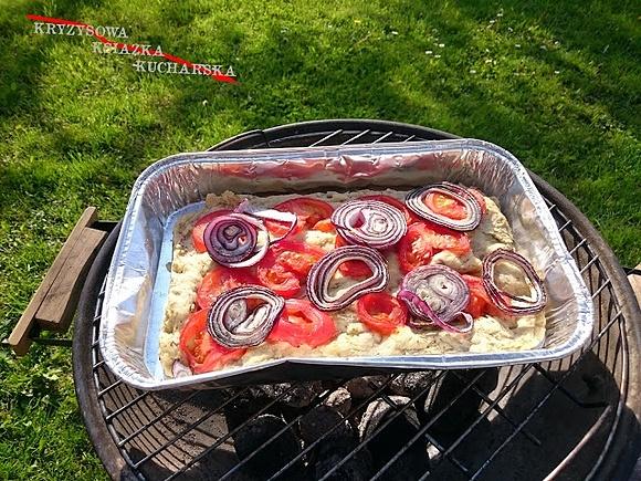 Focaccia na grillu