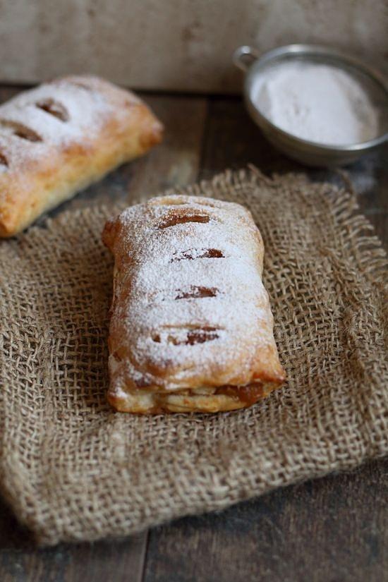 Ciastka francuskie z jabłkami