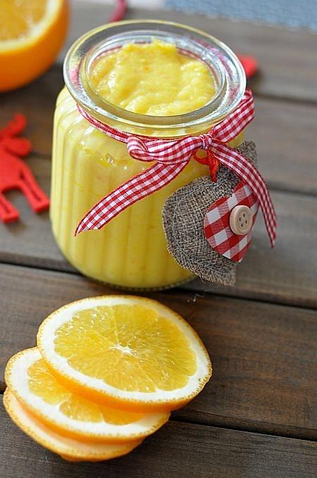 Orange curd - krem pomarańczowy do deserów