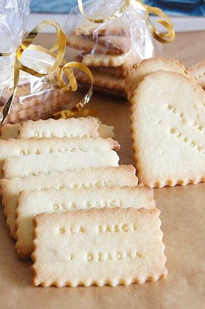 Waniliowe ciasteczka dla babci i dziadzia