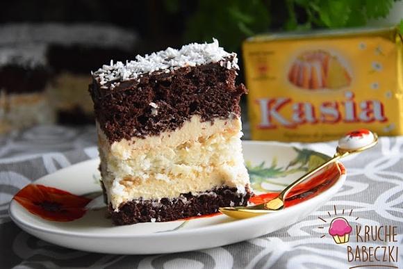Ciasto kokosowo-chałwowe na światowy dzień pieczenia z kasią