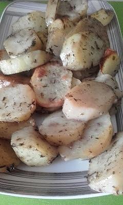 Ziemniaczki pieczone w folii