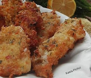 Paluszki rybne w panierce z kuskusu