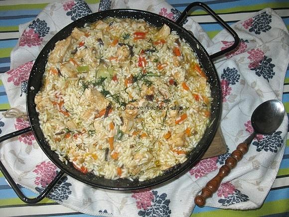 Risotto z kurczakiem