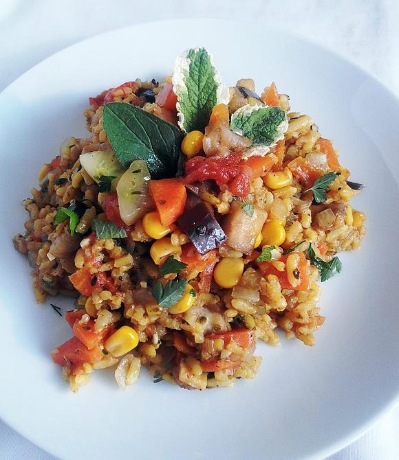 Risotto z warzywami