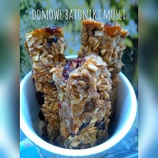Domowe batoniki musli