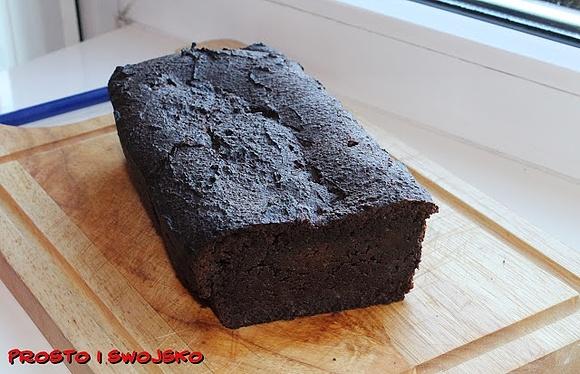 Mocno czekoladowa babka do pieczenia w Thermomixie