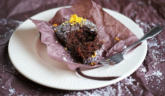 Muffinki czekoladowo-pomarańczowe