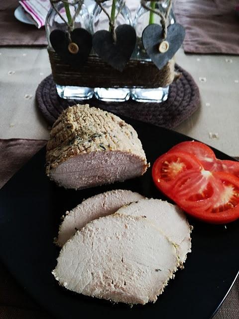 Czosnkowa wędlina z indyka