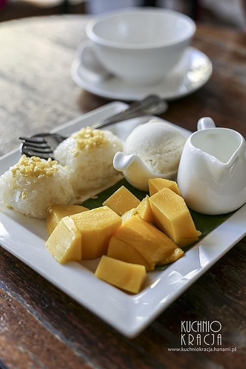Khao niew mamuang – kleisty ryż z mango