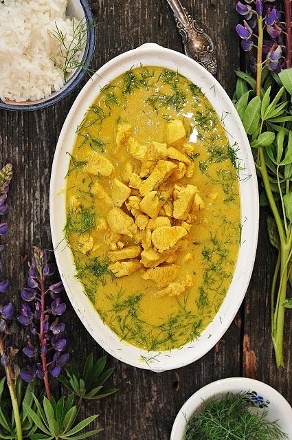 Kurczak orientalny z curry