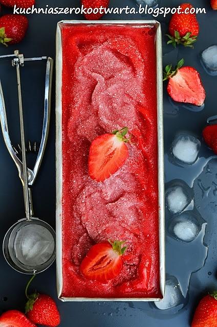 Sorbet truskawkowy