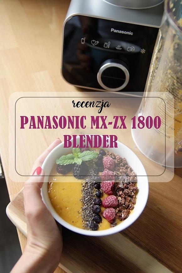 Smoothie bowl z blenderem Panasonic mx-zx 1800