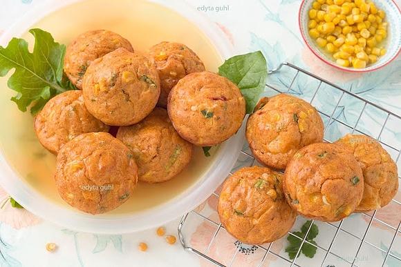 Muffinki z kukurydzą