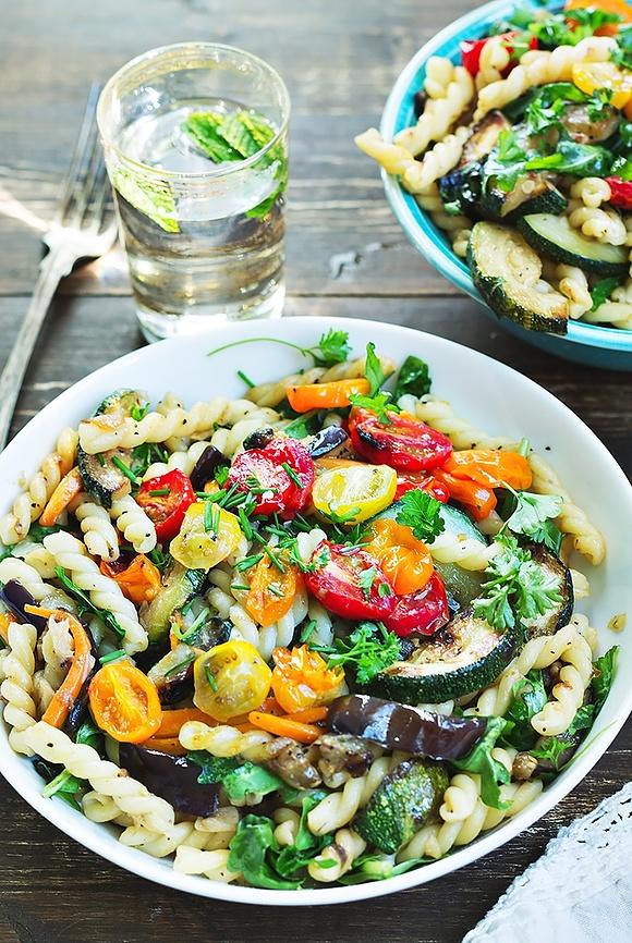 Ratatouille z makaronem na obiad