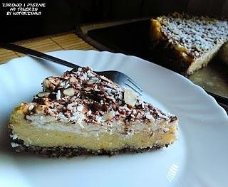 Fit ciasto bananowe z kokosem i kaszą jaglaną