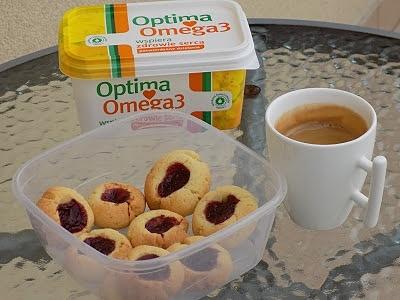 Ciastka maślane z dżemem