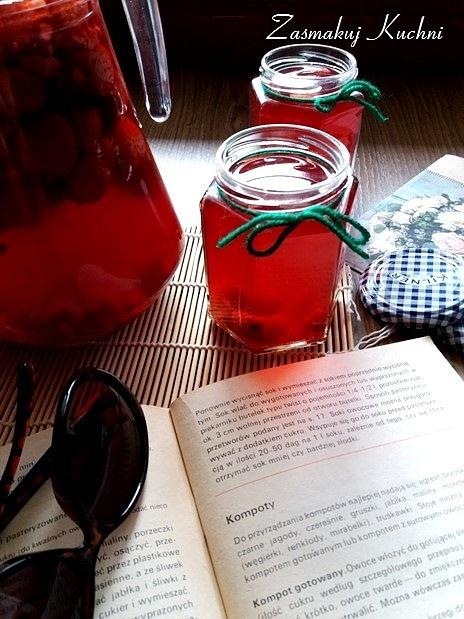 Kompot truskawkowo-malinowy na dwa sposoby
