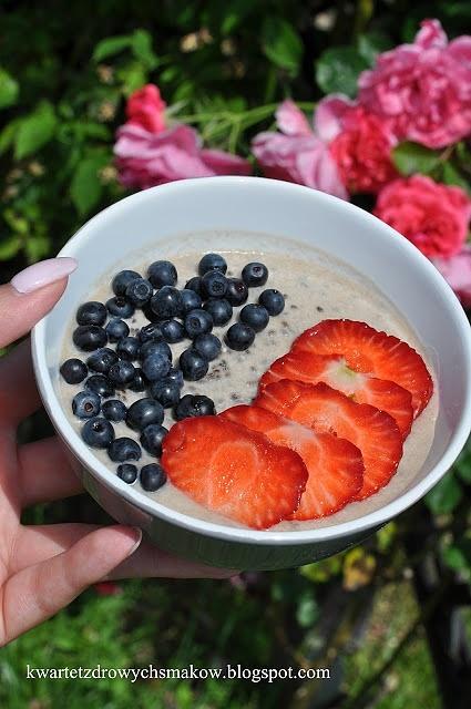 Bananowo kokosowy pudding chia