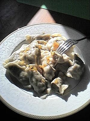 Pierogi z wątróbką