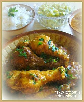 Udka kaczki w kokosowym curry