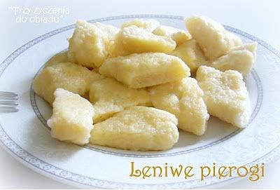 Leniwe pierogi z serem i masłem