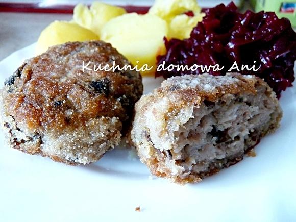 Kotlety mielone z pieczarkami